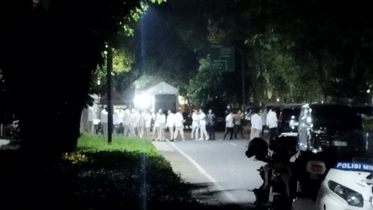 Anggota Fraksi Gerindra DPR Ramai-ramai Datangi Kediaman Prabowo