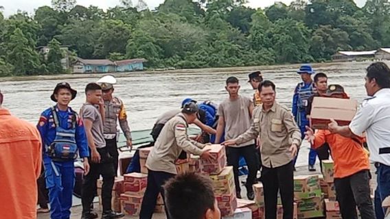 Floods In Mahakam Ulu Gradually Recede