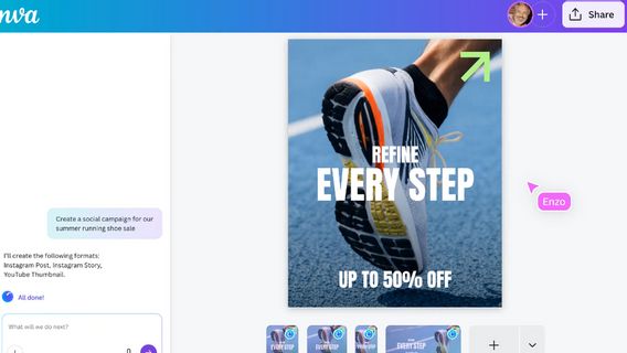 Canva AI 2.0 Meluncur, Dari Alat Desain Jadi “Mesin Kerja” Berbasis AI
