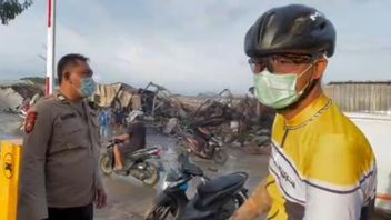 Tim Labfor Selidiki Penyebab Kebakaran Relokasi Pasar Johar
