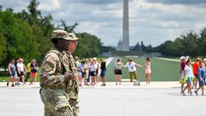 Presiden Trump Klaim Warga Washington Merasa Aman dengan Kehadiran Garda Nasional
