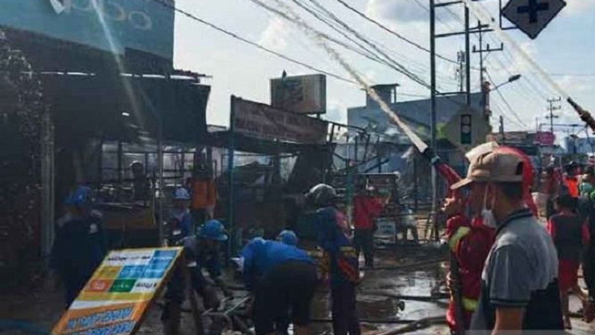 The Victim Of A Shophouse Fire On Jalan Rajawali Confessed That His Building Was On Fire Twice