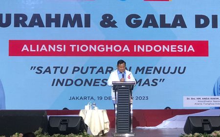 Terima Dukungan Aliansi Tionghoa, Prabowo: Kita Perlu Persatuan dan Kerukunan