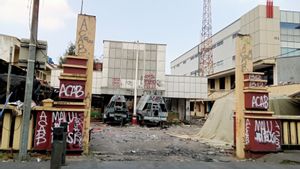 Penampakan Markas Gegana Pascaterbakar, Tidak Ada Aktivitas  