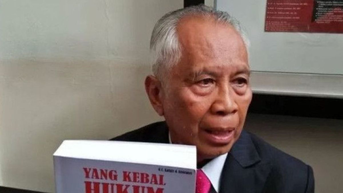 Bela Lukas Enembe, OC Kaligis Ever Fired The Sukamiskin Prison Gegara Supap Hakim At The Medan Administrative Court