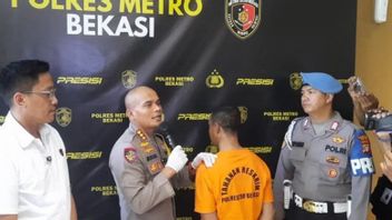 北チカラン警察署のメンバーがキュランモール・ディプロセス・ビドプロパム地下鉄警察の加害者を解放