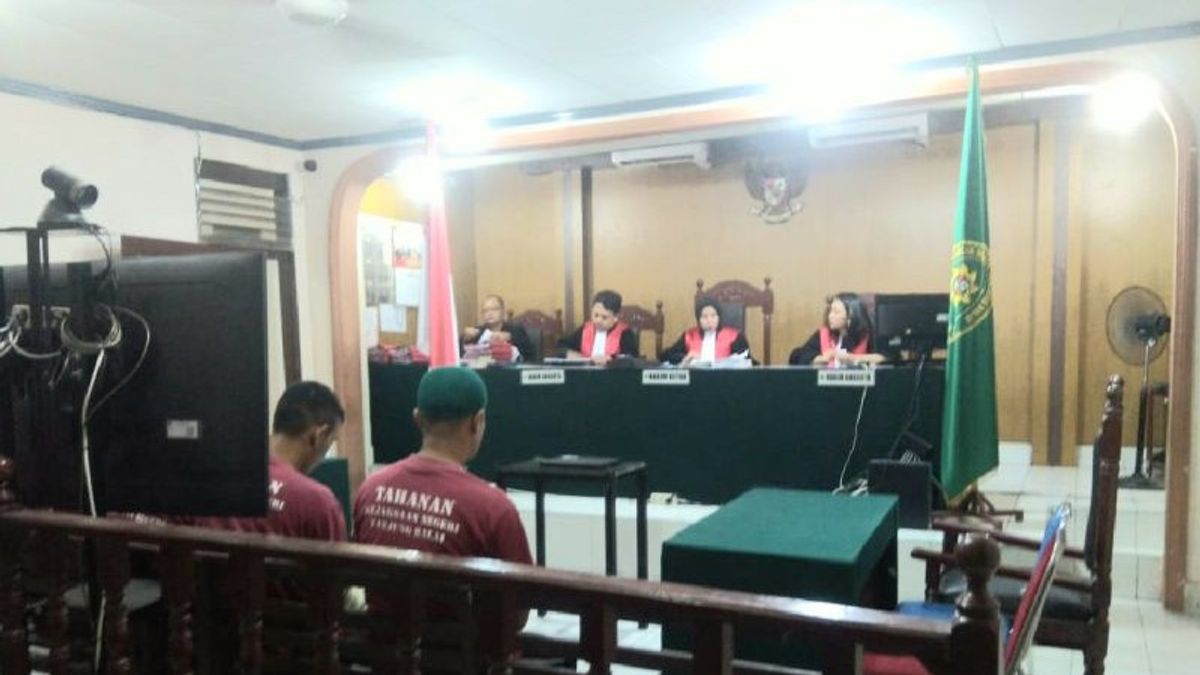 Quatre Kurirs de 15,6 kilogrammes de méthamphétamine à Tanjungbalai Sumut condamnés à mort