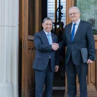 Wamenlu Anis Matta Bahas Palestina hingga Selat Hormuz dengan Deputi Menlu Rusia Borisenko