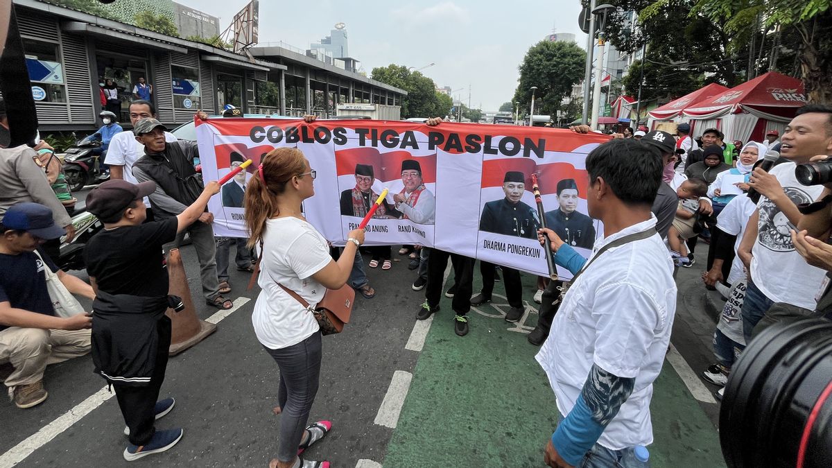 This Group Makes A Three-Paslon Collision Movement In The Jakarta Pilkada, Decides On Golput Even Though The Campaign Hasn't Started Yet