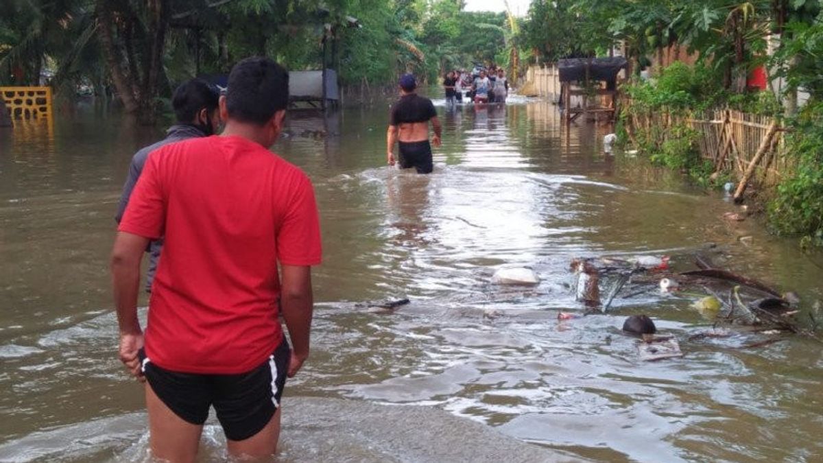 BPBD Catat 10 Kecamatan di Bekasi Masih Terendam Banjir, Tinggi Air 20-100 Meter
