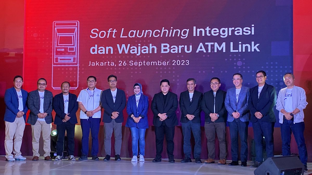 Inaugurating The New Face Of ATM Link, Erick Thohir: Efficiency Is The Key To Encouraging Economic Growth