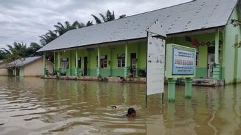 Sudah Sepekan Siswa 41 Sekolah Aceh Timur Diliburkan karena Banjir Masih Merendam