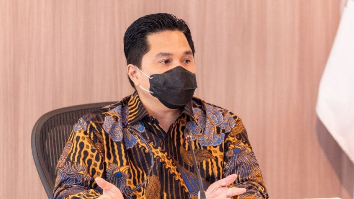 Erick Thohir Appreciates Jokowi's Policy Which Is Considered Able To Process Raw Goods Into Finished Products, Such As Processed Palm Oil