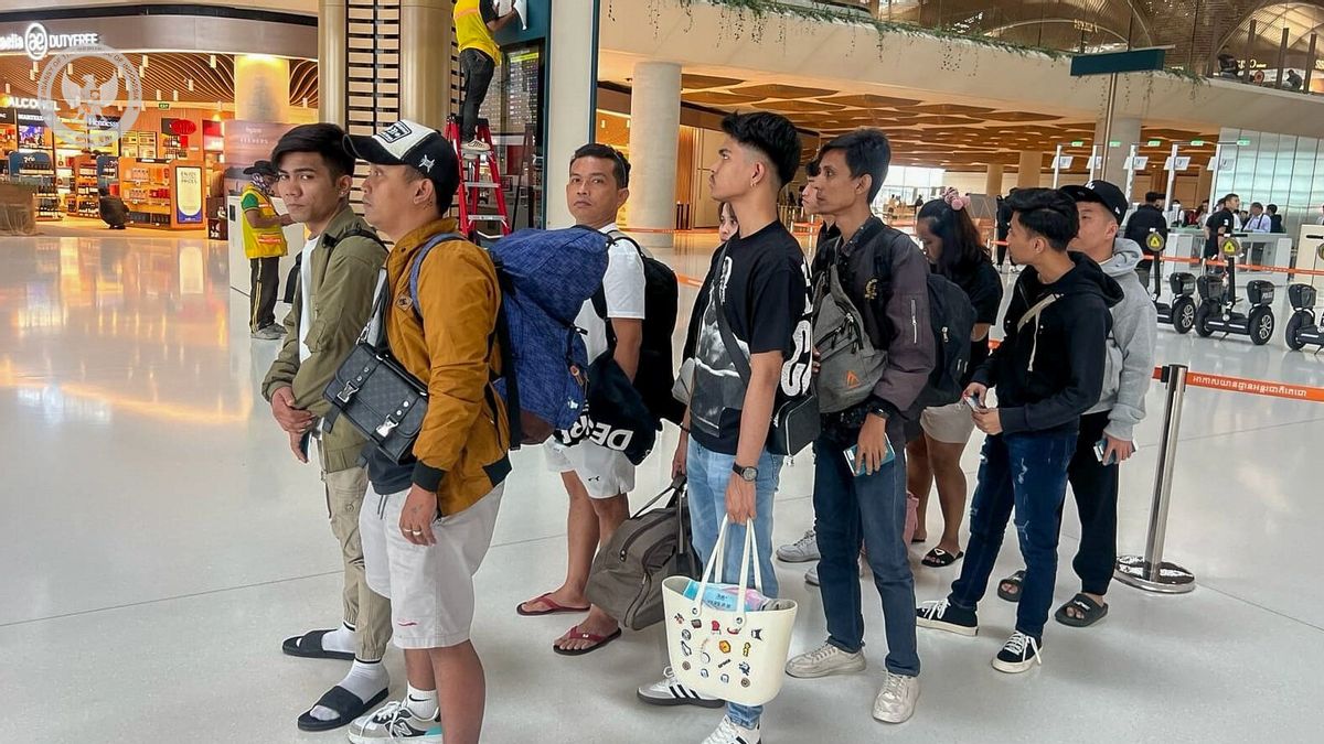 Le nombre de ressortissants indonésiens au Cambodge qui sont revenus sur le sol indonésien a progressivement augmenté.