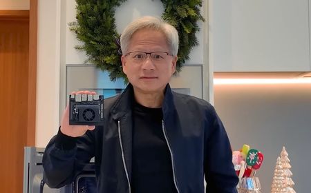 CEO NVIDIA Perkenalkan Komputer AI Kecil untuk Kembangkan Robotika