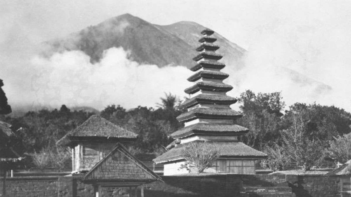 历史上威胁整个巴厘岛的阿贡火山喷发 今天，1963年3月17日
