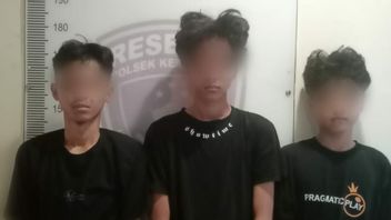 Tiga Remaja Bercelurit dan Golok Ditangkap Buser Saat Patroli di Kembangan Jakbar
