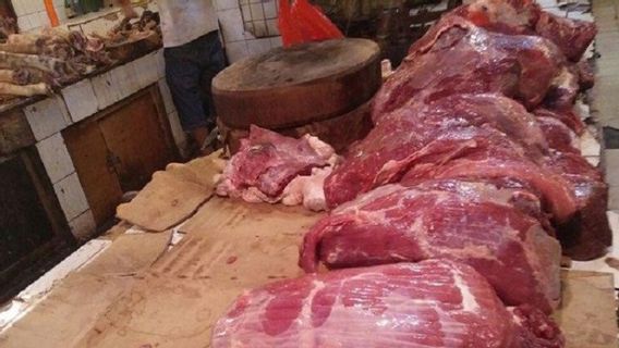 Un permis d’importation n’a pas été émis, le stock de viande kerbau bulog Kosong