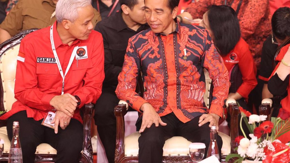 Ganjar透露Jokowi的噪音内容,含有支持吗?
