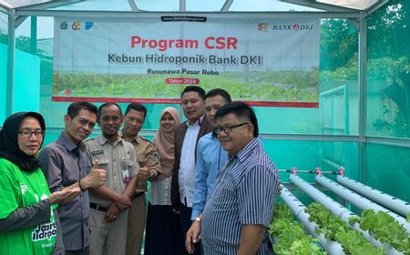 Bank DKI Resmikan Kebun Hidroponik dan Serahkan Bantuan Pendidikan Bagi Penyandang Cerebral Palsy