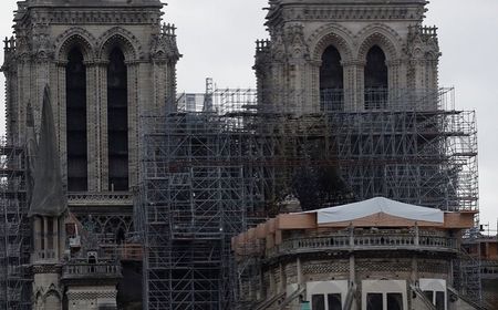 Tak Ada Misa Natal di Gereja Katedral Notre Dame Paris