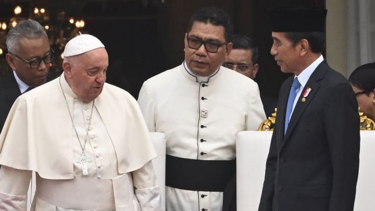 Jokowi Admires Pope Francis' Attitude To Continue To Call For Peace In Palestine