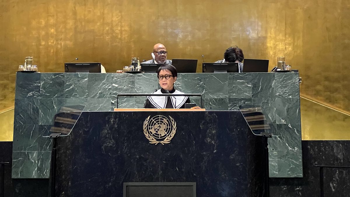 جاكرتا تشجع إندونيسيا الفلسطينيين على أن يصبحوا أعضاء في الأمم المتحدة، وزيرة الخارجية ريتنو: من أجل الحصول على موقف متساو مع إسرائيل