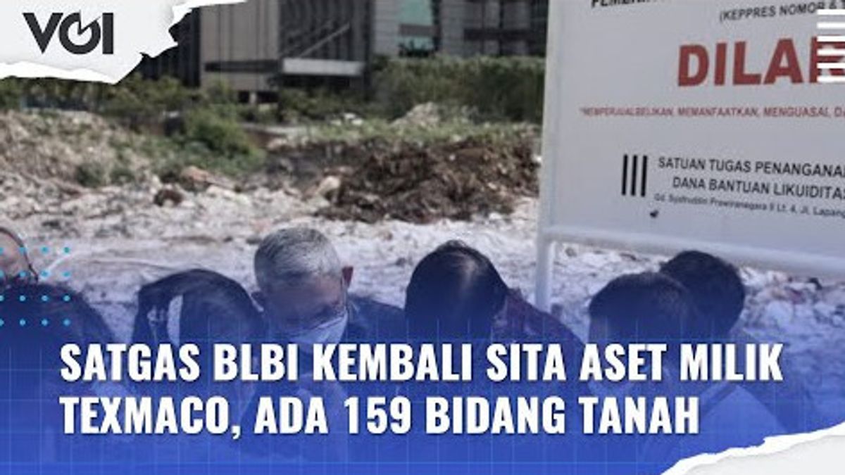 VIDEO: BLBI Task Force Seizes Texmaco Assets Again