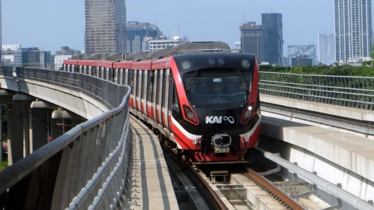 The Jabodebek LRT Officially Becomes A National Railway Vital Object