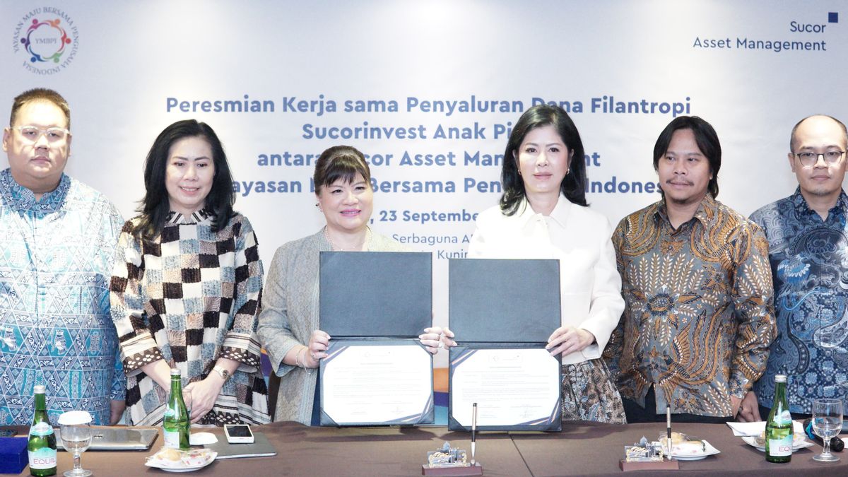 Sucor AM Gandeng Yayasan Maju Bersama Pengusaha Indonesia sebagai Partner Penyaluran Dana Filantropi Sucorinvest Anak Pintar