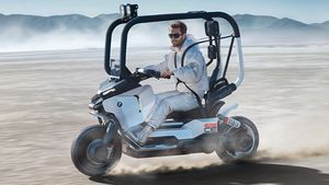 Masa Depan Berkendara Tanpa Helm: BMW Motorrad Pamer Konsep Skuter Listrik Canggih