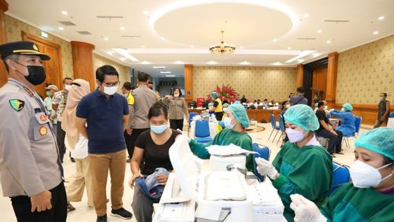 Reaching 40 Percent, Booster Vaccination In Badung Continues To Be Intensified For The Sake Of Guaranteeing The Presence Of Tourists