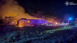Rusia Bombardir Ukraina dengan Rudal-Drone, 3 Orang Tewas