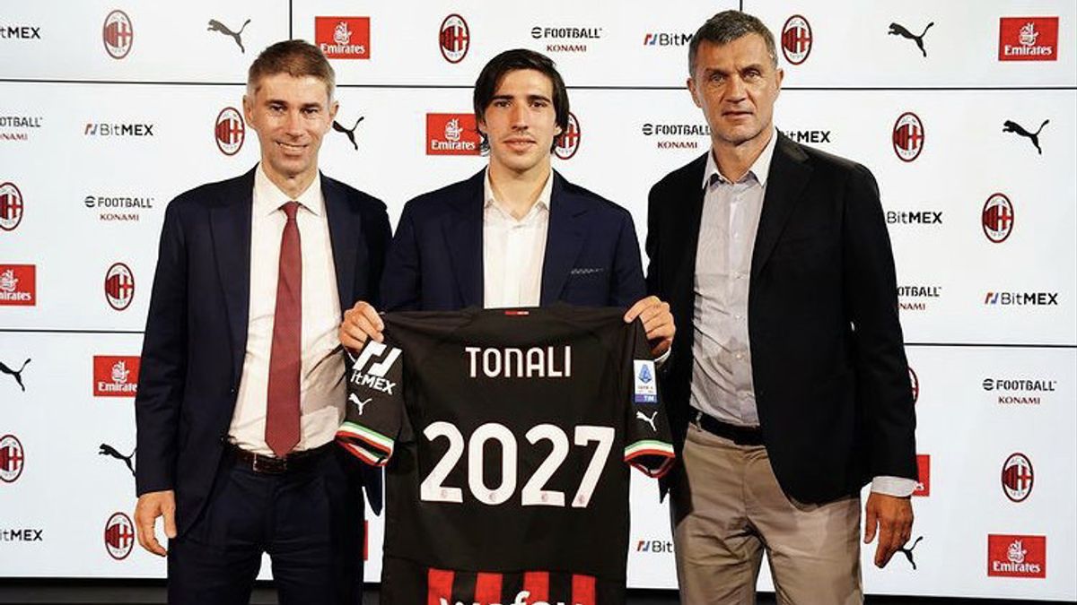 Sandro Tonali Perpanjang Kontrak Hingga 2027, AC Milan Berikan Kenaikan Gaji 2 Kali Lipat