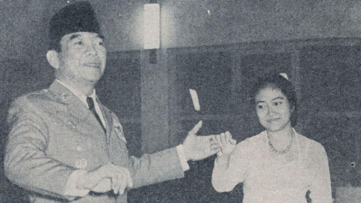 Megawati's Story As Paskibraka: Soekarno Handed Over The Red And White Flag That Was Sewn By Fatmawati