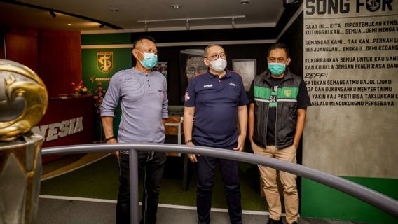 PT LIB Sambangi Manajemen Persebaya Surabaya, Ini yang Jadi Bahasan Utama