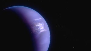 美国宇航局的韦伯望远镜能够绘制距离280光年外行星的天气图表