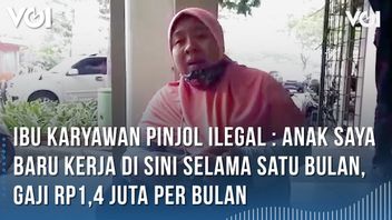 Video: Tangis Ibu, Anaknya Diamankan Polisi karena Kerja di Pinjol Ilegal
