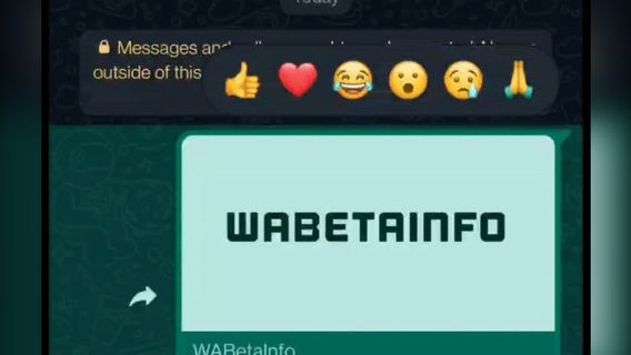 WhatsApp For Android正在获得Emoji消息反应功能的测试版