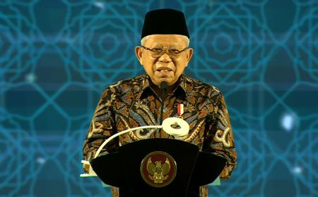 Wapres Ma'ruf Minta Kontribusi Ekonomi Syariah Dikonkretkan Dalam PDB Nasional