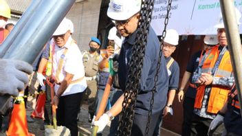 在Kamal Muara安装清洁水管继续，Anies：巨大的节省