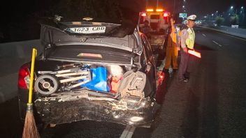 Polisi Kantongi Identitas Sopir Mobil Listrik BYD yang Tabrak Chevrolet di Tol Sedyatmo