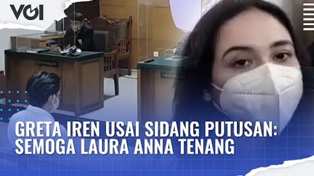VIDEO: Greta Iren After Judgment Trial: Hope Laura Anna Calm