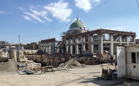 Rekonstruksi Hampir Selesai, Masjid Jami Al Nuri di Irak yang Dihancurkan ISIS akan Dibuka Akhir Tahun