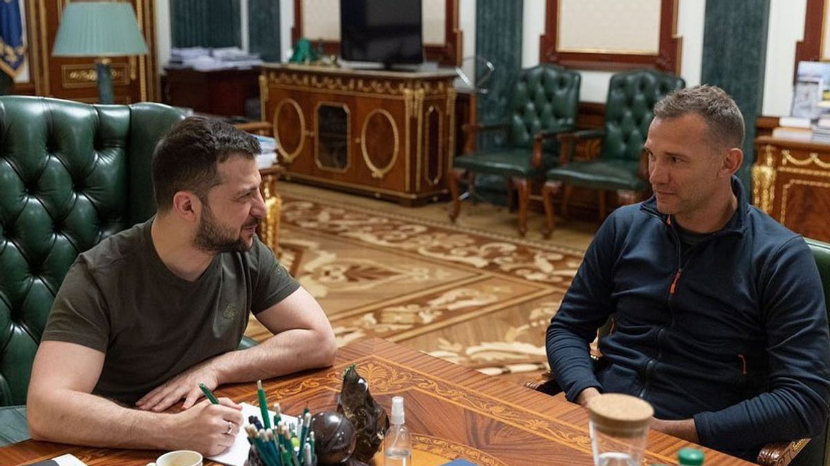 Volodymyr Zelenskiy Appoints Former AC Milan Striker Shevchenko As Ambassador For Ukrainian Charity