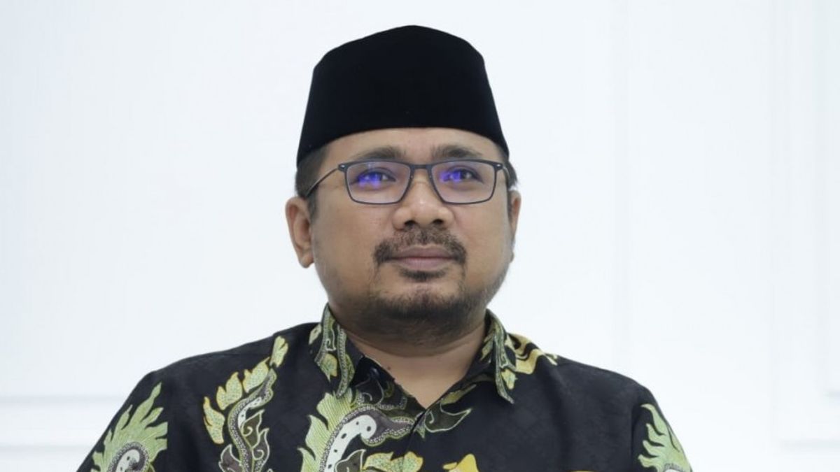 Minister Of Religion Yaqut's Message On Vesak Day: Strengthen Religious Moderation