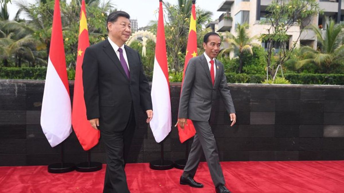 Jokowi Sapa Xi Jinping ‘Kakak Besar’