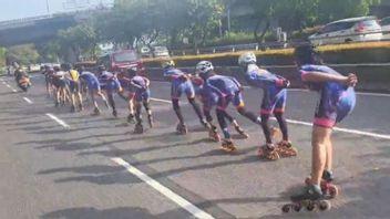 Porserosi Soal Sepatu Roda Melintas di Jalan Gatsu: Persiapan Kejurnas, Tempat Latihan Masih Tutup