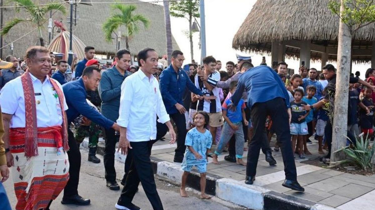Presiden Jokowi Lanjutkan Kunjungan Kerja ke Kupang