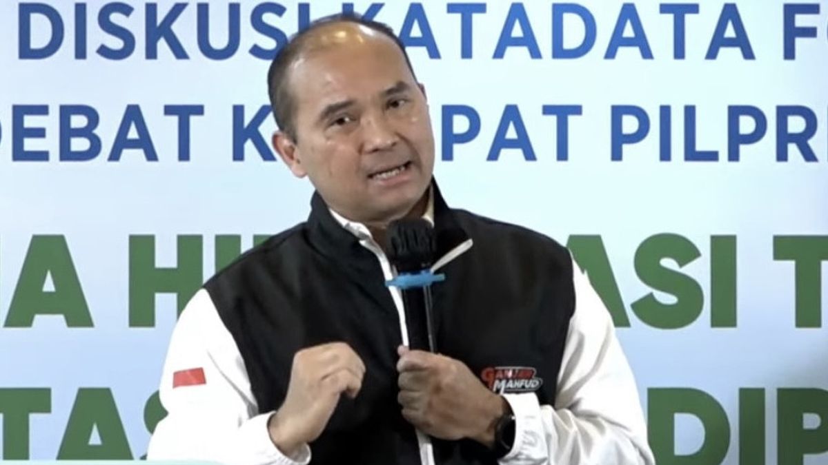 TPN Ganjar Wanti-wanti Nikel Kadar Tinggi Cuma Bertahan 5 Tahun